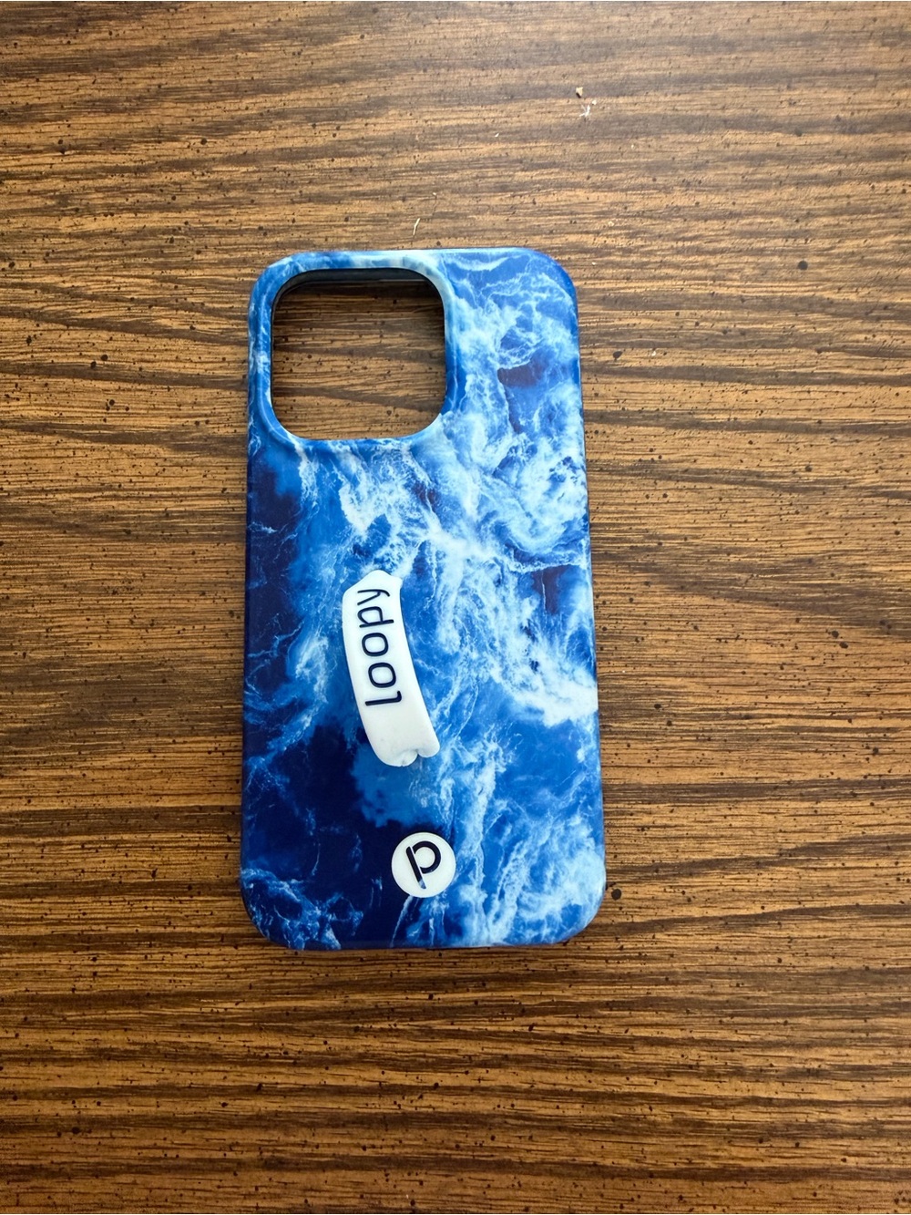 Loopy Case Blue Ocean Waves